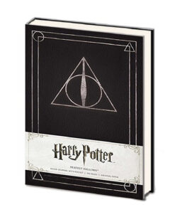 LIBRETA HARRY POTTER LAS RELIQUIAS DE LA MUERTE NEGRA