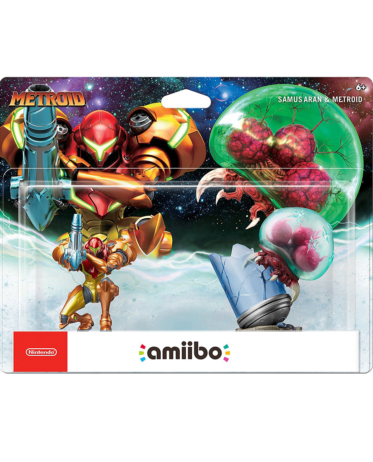 AMIIBO METROID SAMUS Y METROID PAQUETE DOBLE - Image 5