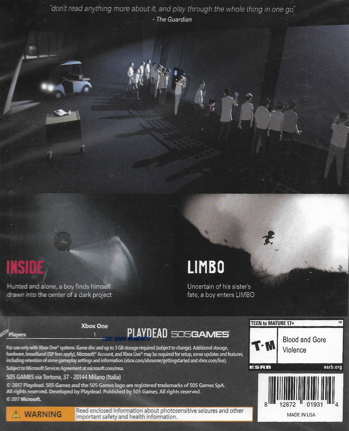 INSIDE LIMBO DOUBLE PACK - Image 2