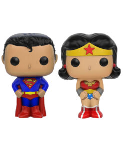 SET SAL Y PIMIENTA DC COMICS SUPERMAN Y MUJER MARAVILLA