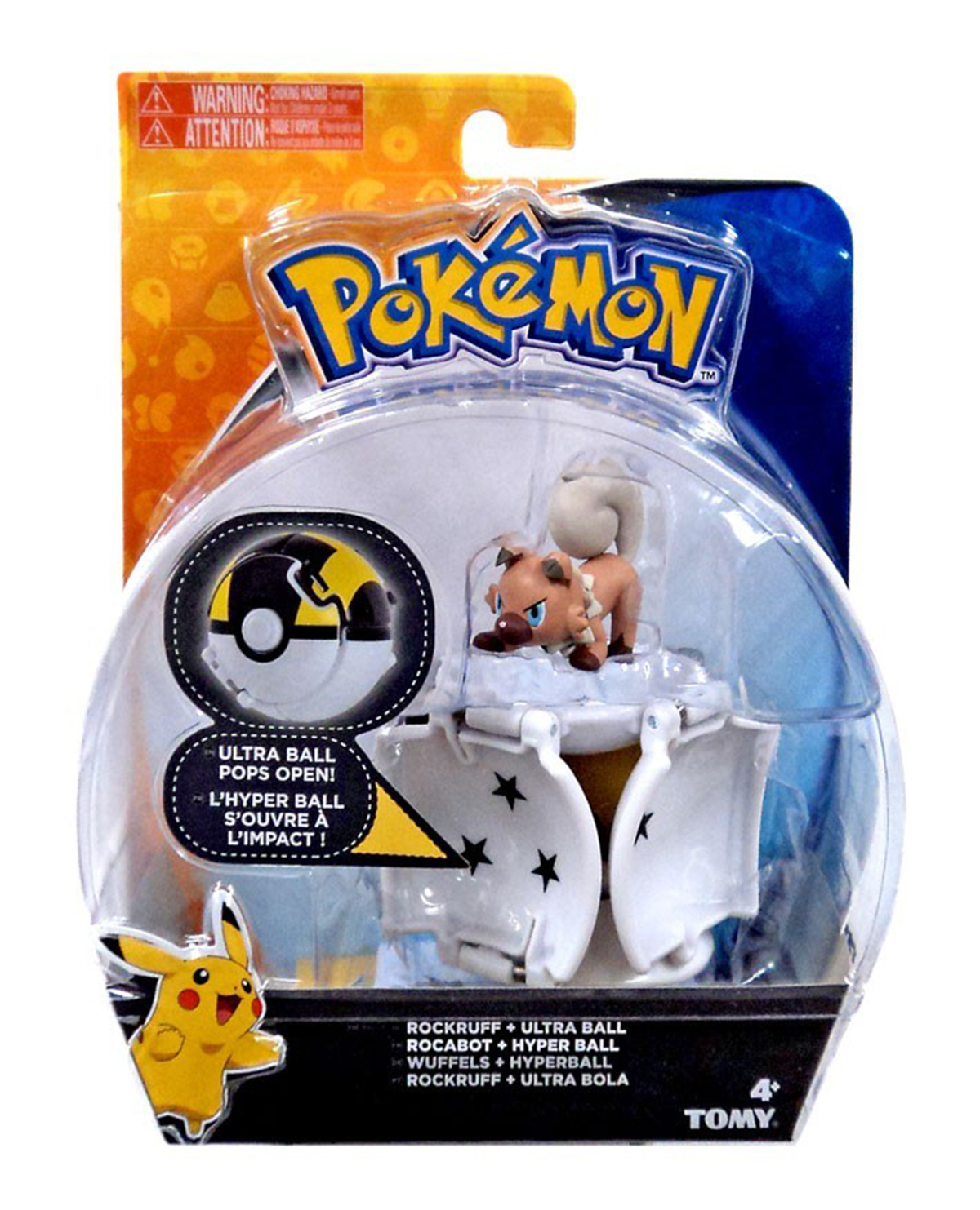 FIGURA POKEMON ULTRA BALL Y ROCKRUFF - Image 2