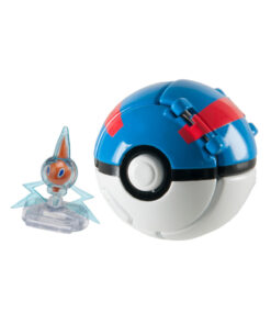 FIGURA POKEMON GREAT BALL Y ROTOM