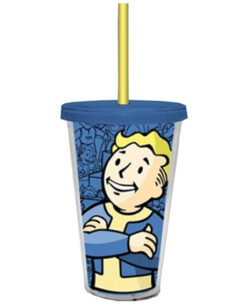 VASO DE PLASTICO FALLOUT VAULT TEC