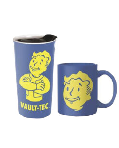 SET DE TAZA Y VASO TERMICO FALLOUT