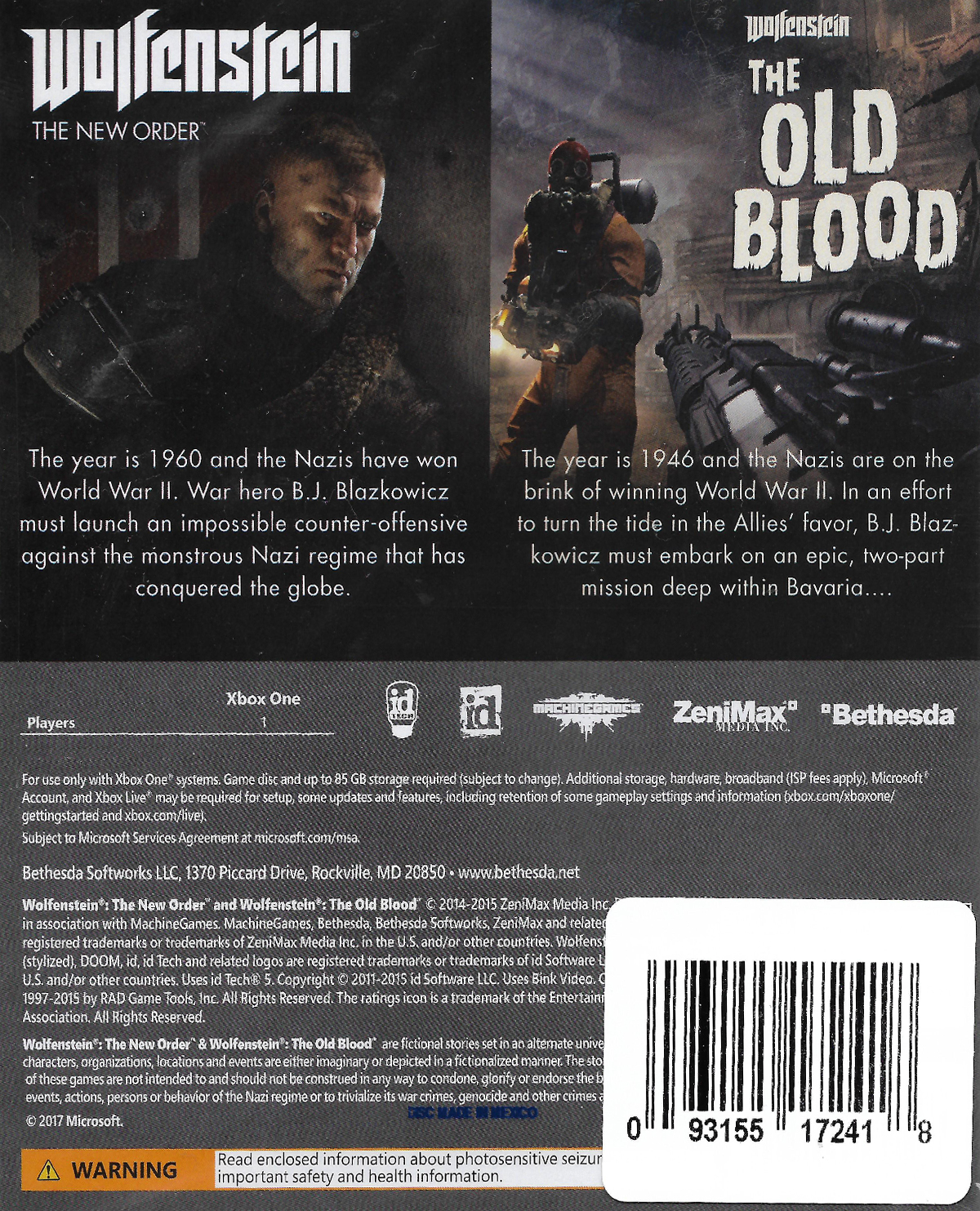 WOLFENSTEIN TWO PACK - Image 2