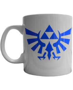 TAZA DE CERAMICA THE LEGEND OF ZELDA EMBLEMA DE LA FAMILIA REAL