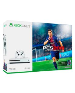CONSOLA XBOX ONE S BLANCO 500GB CON PRO EVOLUTION SOCCER 2018