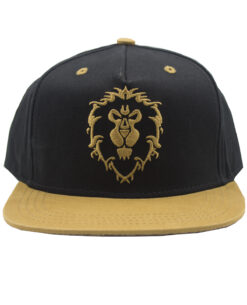 GORRA SNAPBACK WORLD OF WARCRAFT ALIANZA LEGENDARIA NEGRA