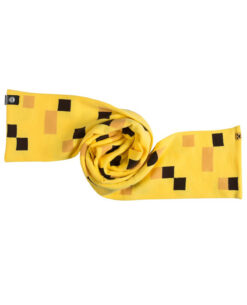 BUFANDA MINECRAFT OCELOTE AMARILLA