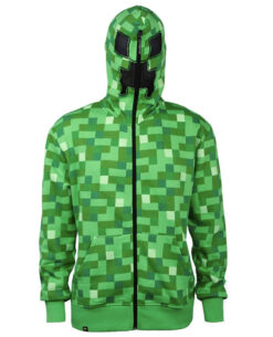 CHAMARRA MINECRAFT CREEPER VERDE GRANDE