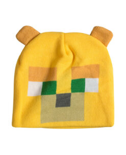 GORRO BEANIE MINECRAFT OCELOTE AMARILLO