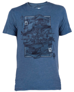 PLAYERA LEAGUE OF LEGENDS TWISTED FATE AZUL GRANDE