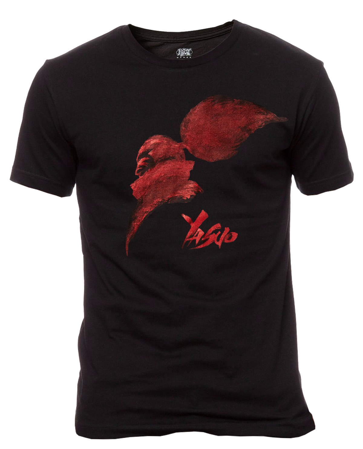 PLAYERA LEAGUE OF LEGENDS YASUO NEGRA CHICA