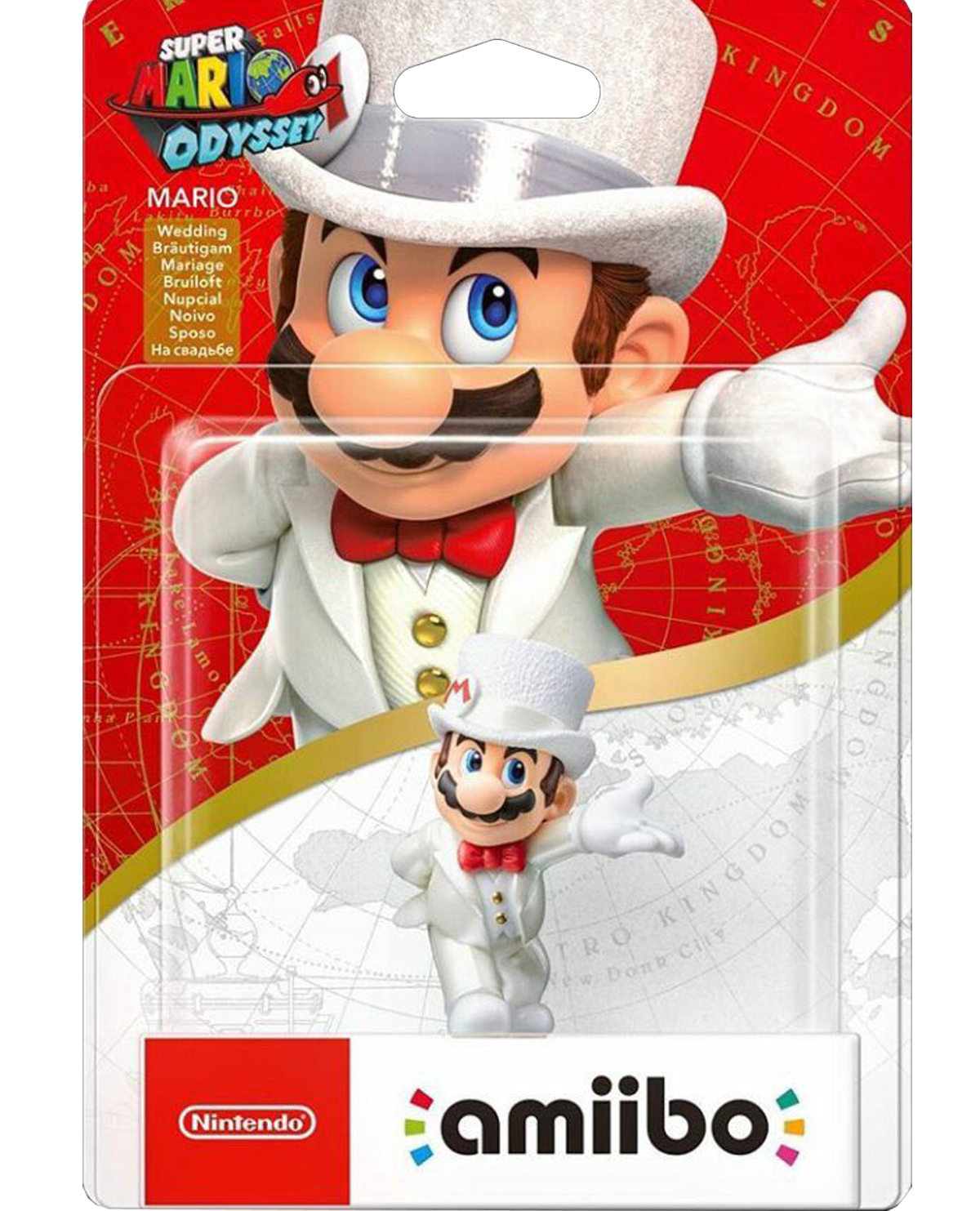 AMIIBO SUPER MARIO ODYSSEY MARIO WEDDING OUTFIT - Image 2