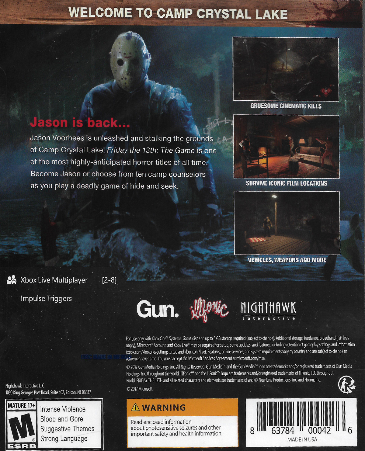 FRIDAY THE 13TH THE GAME - Image 2