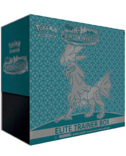 CAJA POKEMON TRADING CARD GAME SUN AND MOON CRIMSON INVASION ELITE TRAINER