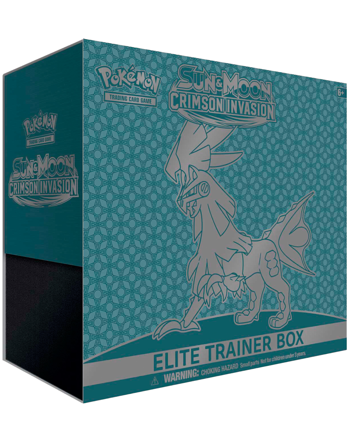 CAJA POKEMON TRADING CARD GAME SUN AND MOON CRIMSON INVASION ELITE TRAINER