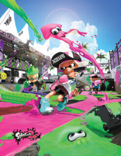 CUADRO SPLATOON 2 GAME OVER