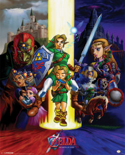 MINI POSTER THE LEGEND OF ZELDA OCARINA OF TIME