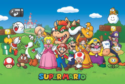 MAXI POSTER SUPER MARIO PERSONAJES