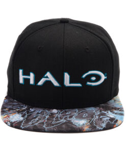 GORRA SNAPBACK HALO HELLJUMPER NEGRA