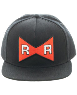 GORRA SNAPBACK DRAGON BALL PATRULLA ROJA LOGO NEGRA