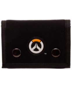 CARTERA OVERWATCH LOGO NEGRA