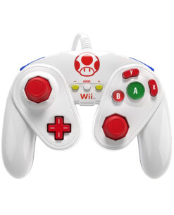 CONTROL WII U ALAMBRICO WII U PDP TOAD BLANCO