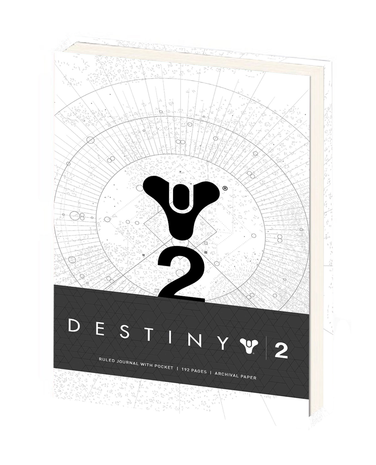 LIBRETA DESTINY 2 LOGO BLANCA