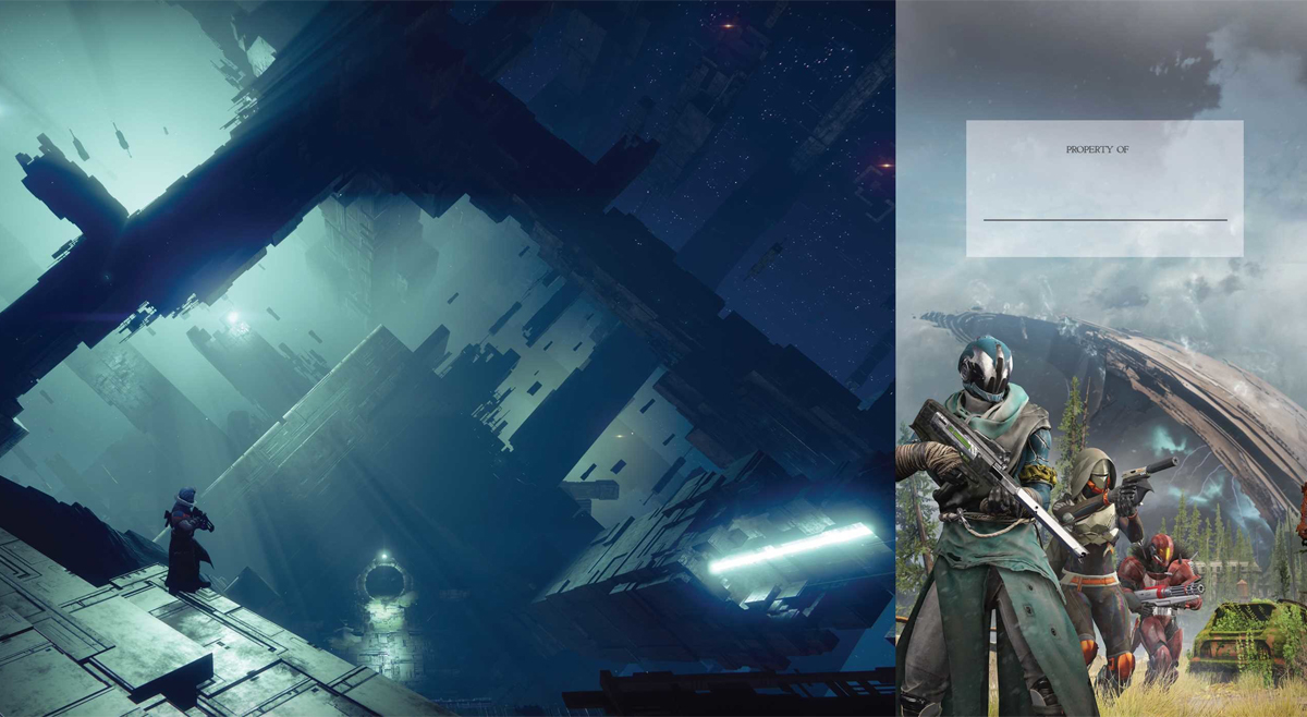 LIBRETA DESTINY 2 LOGO BLANCA - Image 2