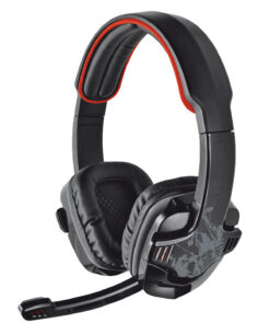 HEADSET PC TRUST GXT 340 7.1 SURROUND NEGRO Y NARANJA