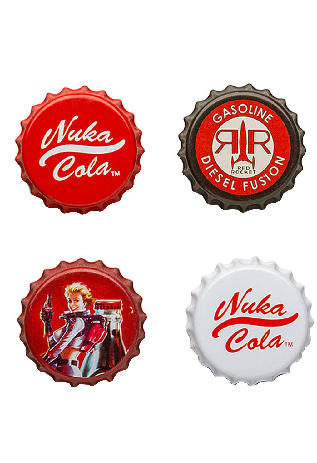 SET DE IMANES FALLOUT NUKA COLA
