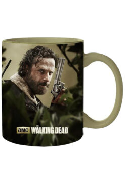TAZA DE CERAMICA THE WALKING DEAD HUNT OR BE HUNTED