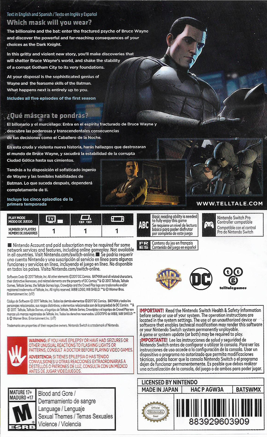 BATMAN THE TELLTALE SERIES - Image 2