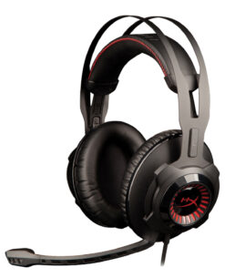 HEADSET PC HYPERX CLOUD REVOLVER NEGRO Y ROJO