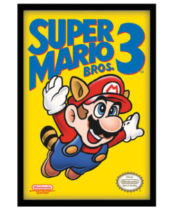 CUADRO SUPER MARIO BROS 3 NES COVER
