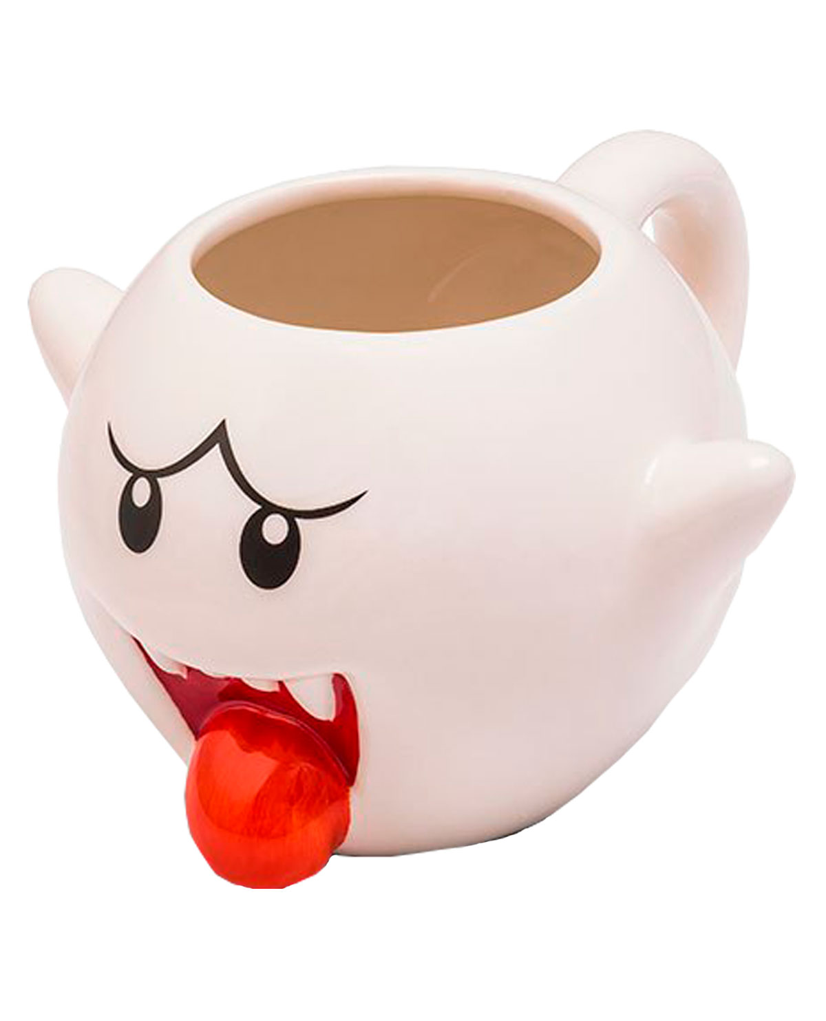 TAZA DE CERAMICA MOLDEADA SUPER MARIO BOO