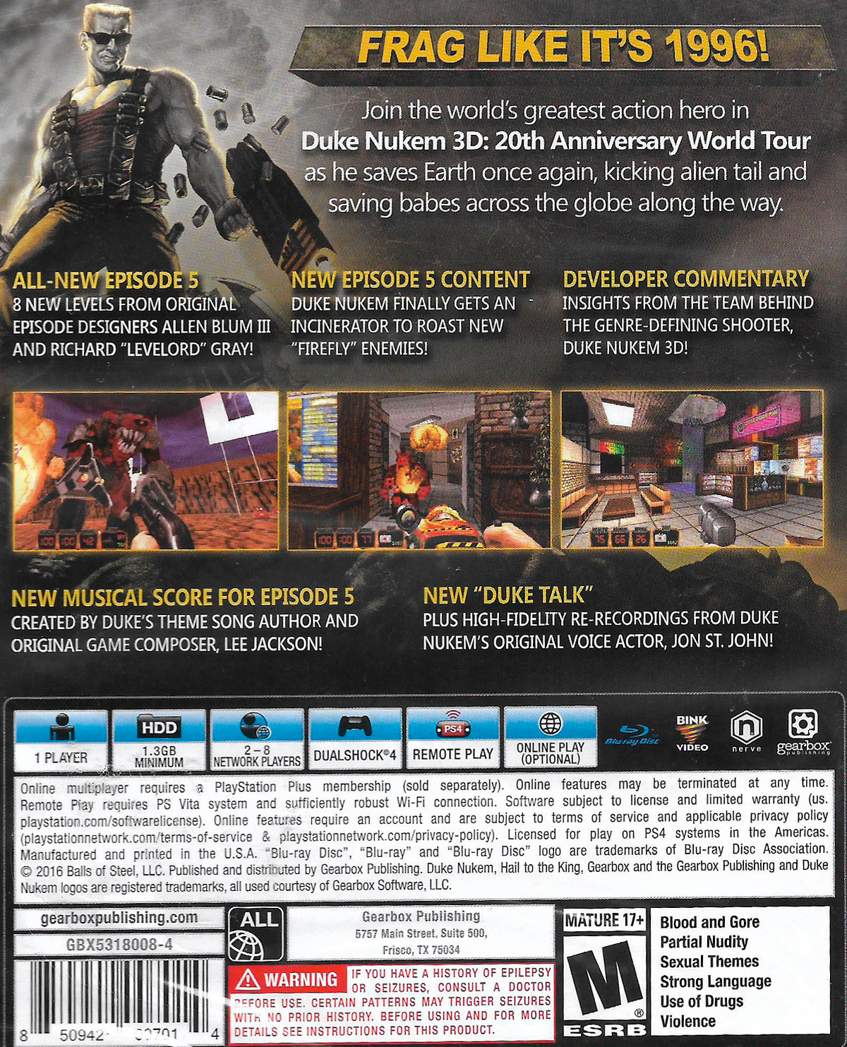 DUKE NUKEM 3D 20TH ANNIVERSARY WORLD TOUR - Image 3