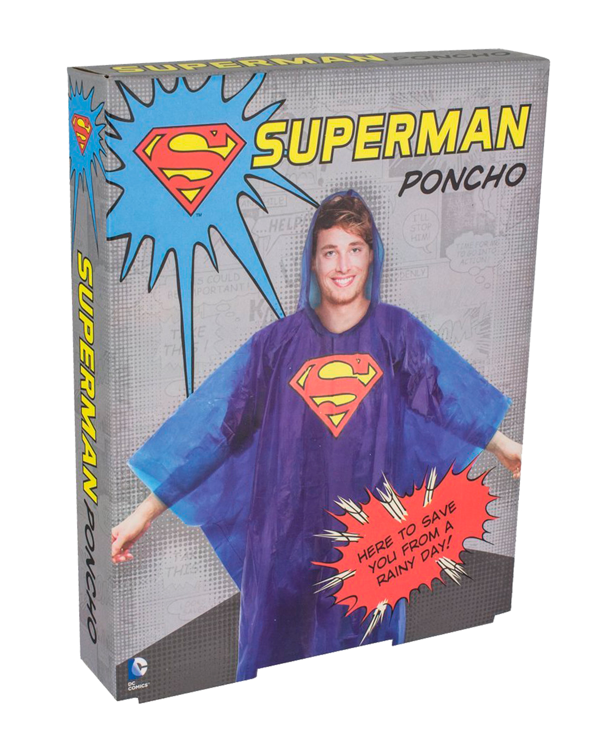 IMPERMEABLE SUPERMAN AZUL - Image 2