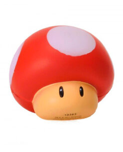 PELOTA ANTI ESTRES SUPER MARIO BROS HONGO ROJO