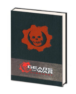LIBRETA GEARS OF WAR LOGO NEGRA