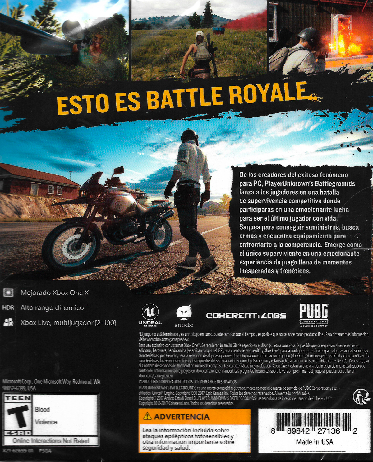 PLAYERUNKNOWNS BATTLEGROUNDS TARJETA - Image 2