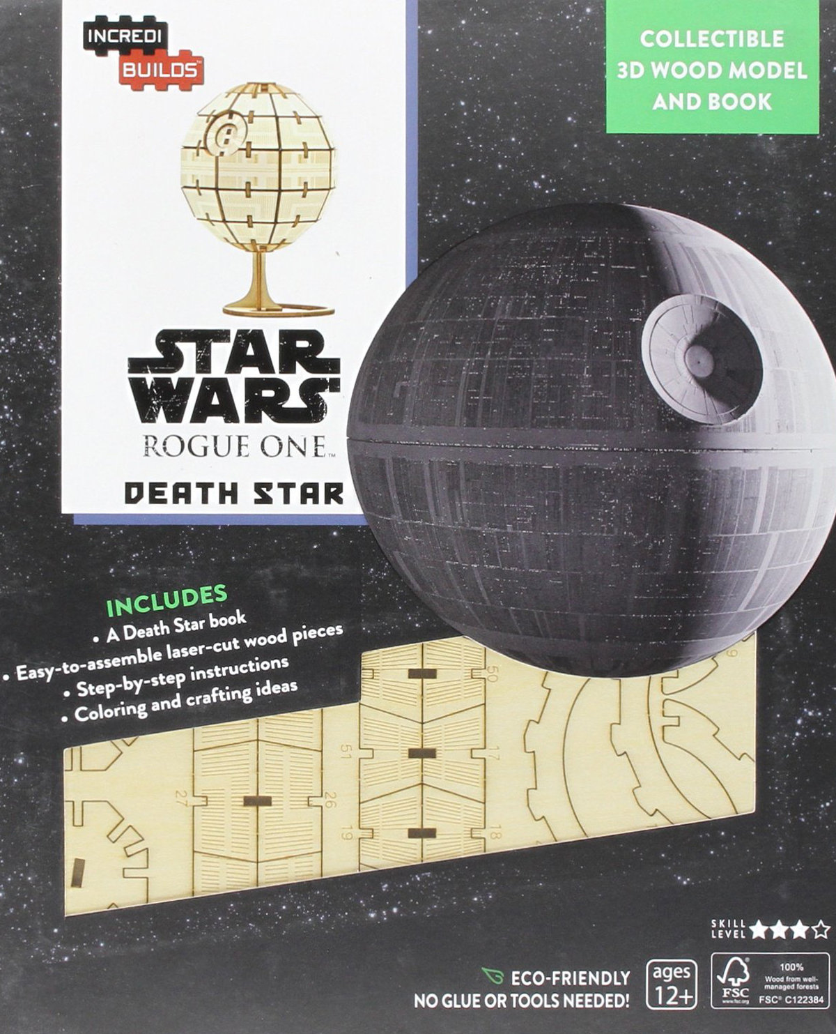 ROMPECABEZAS 3D DE MADERA STAR WARS ESTRELLA DE LA MUERTE - Image 2