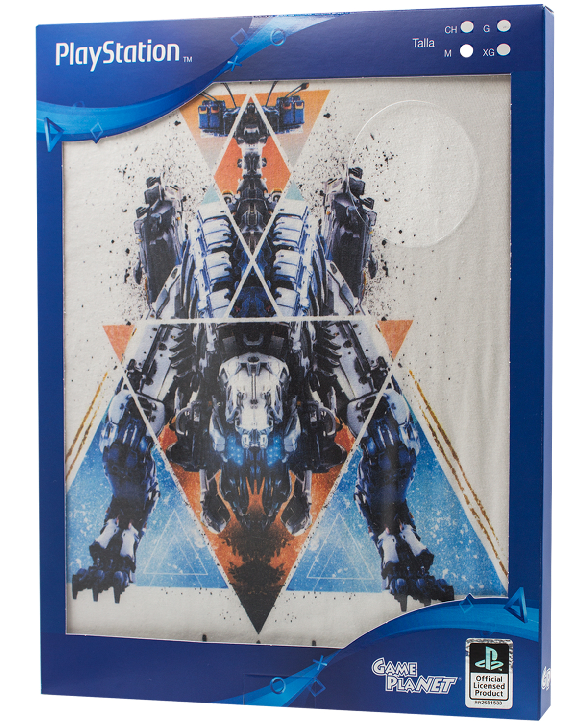 PLAYERA HORIZON ZERO DAWN ATRONADOR BLANCA MEDIANA - Image 2