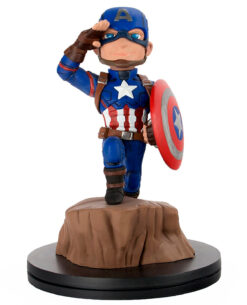 FIGURA Q FIG CAPITAN AMERICA DIORAMA
