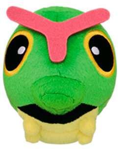 PELUCHE POKEMON CATERPIE 17 CM