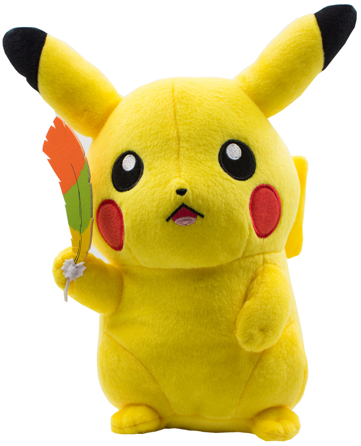 PELUCHE POKEMON PIKACHU CON PLUMA 25 CM