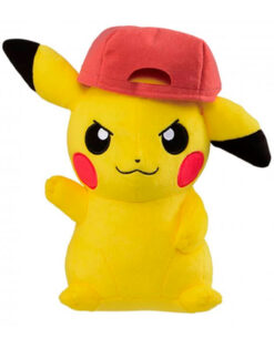 PELUCHE POKEMON PIKACHU CON GORRA 27 CM
