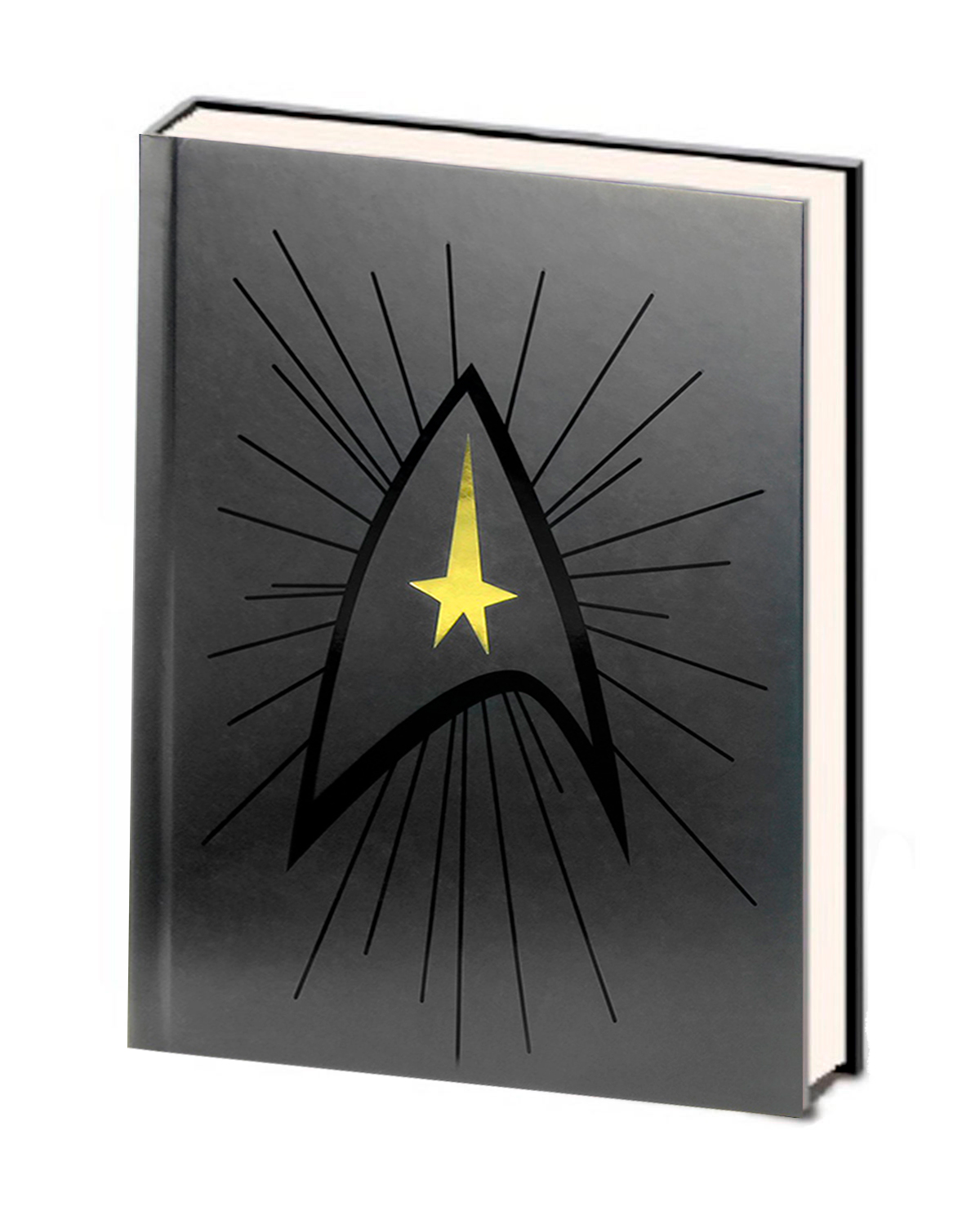 LIBRETA STAR TREK LOGO NEGRA