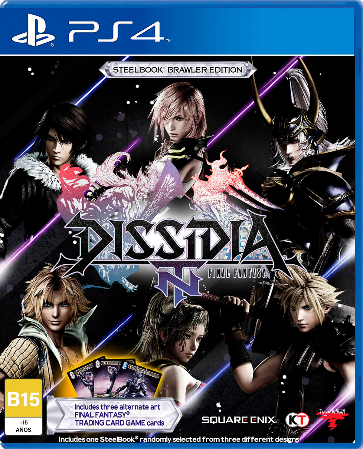 DISSIDIA FINAL FANTASY NT STEELBOOK BRAWLERS EDITION